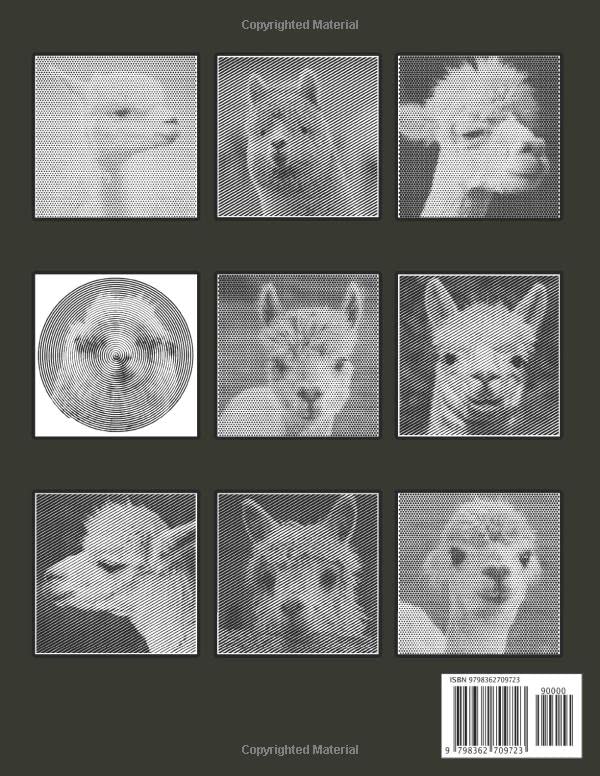 Alpaca Dots Lines Spirals Coloring Book: Unique Coloring Pages For All Ages Of Animals For Stress Relieving And Relaxation