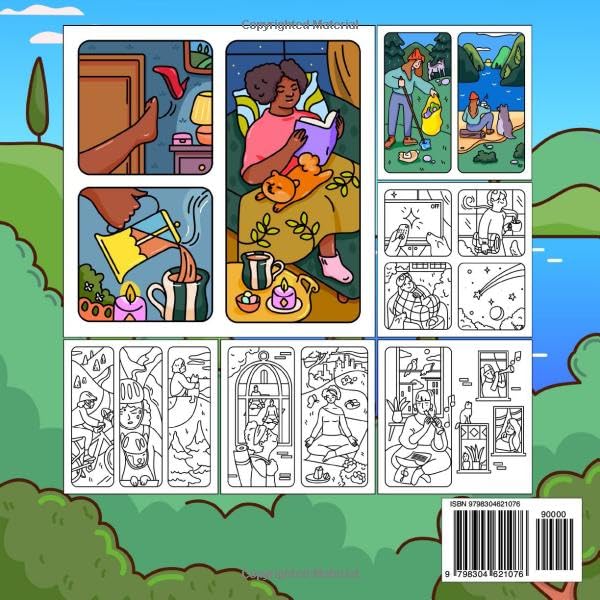 Little Wins: Coloring Book for Adults with Inspiring Moments for Self-Care and Relaxation (Soulful Self-Care Coloring)