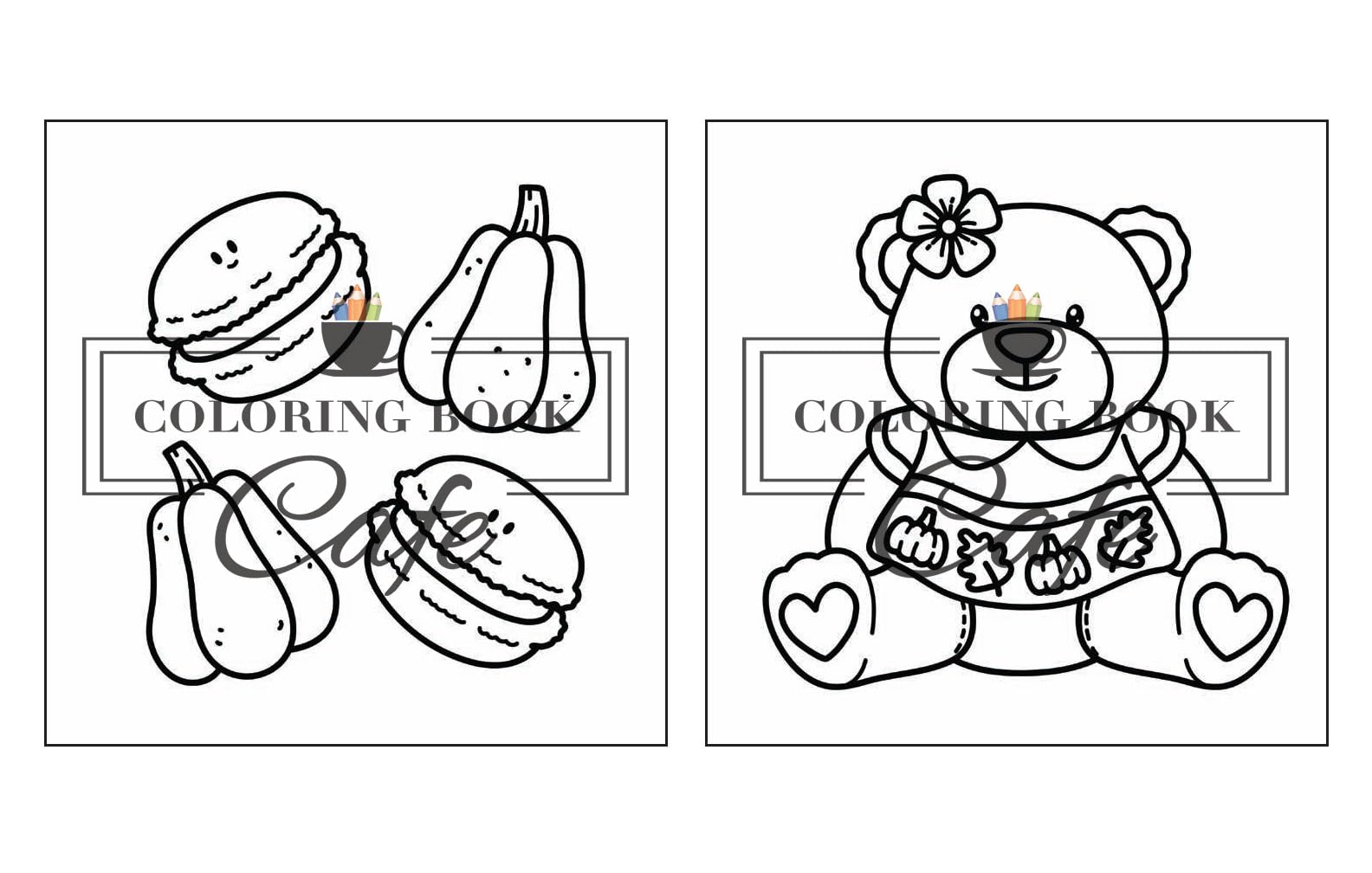 Cozy Autumn: Cute and Cozy Coloring Book for Adults & Teens Featuring Easy and Bold Autumn Designs (Bold and Easy Coloring Books)
