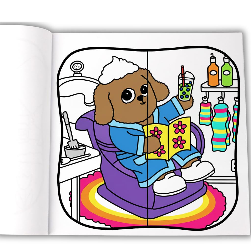 Cozy Coloring Moments For Me: Adult Coloring Book