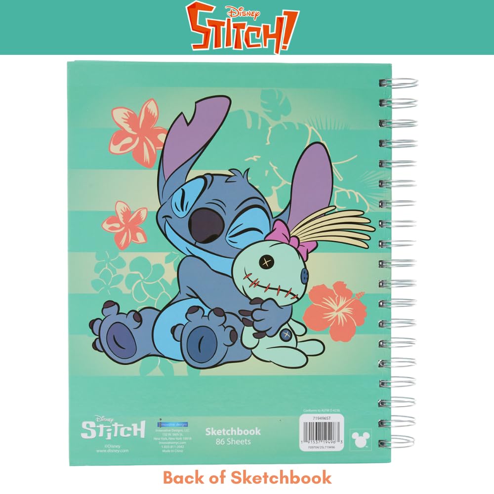 Minecraft Sketchbook Set, 5 Washable Markers, Spiral Bound, 86 Blank Pages