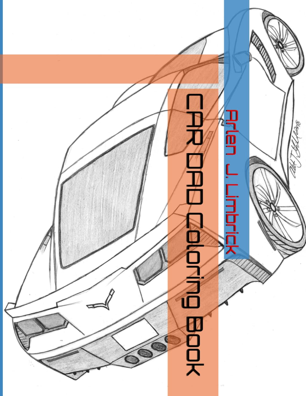 Car Dad Coloring Book
