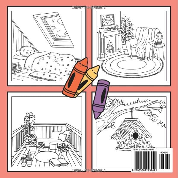 Hygge Place Coloring Book: Unwind With Bold and Easy, Cute and Cozy Hygge Vibes (Hygge Place Coloring Books)