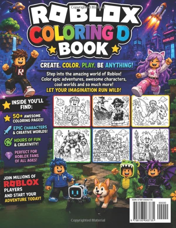 R0B0X Coloring book