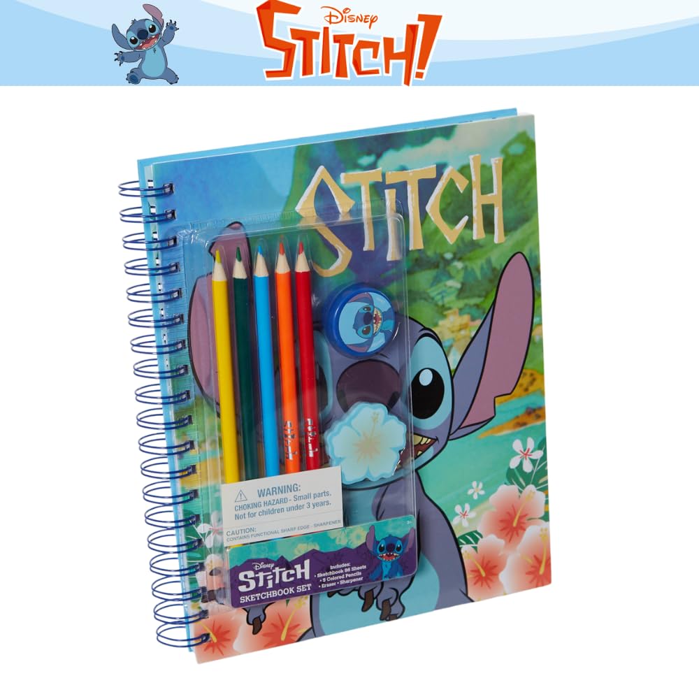 Minecraft Sketchbook Set, 5 Washable Markers, Spiral Bound, 86 Blank Pages