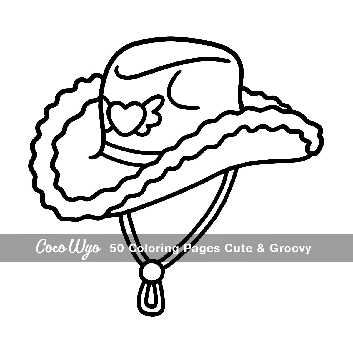 Cute & Groovy: Coloring Book for Adults and Kids, Bold and Easy, Simple and Big Designs for Relaxation Featuring Lovely Things (Bold & Easy Coloring)