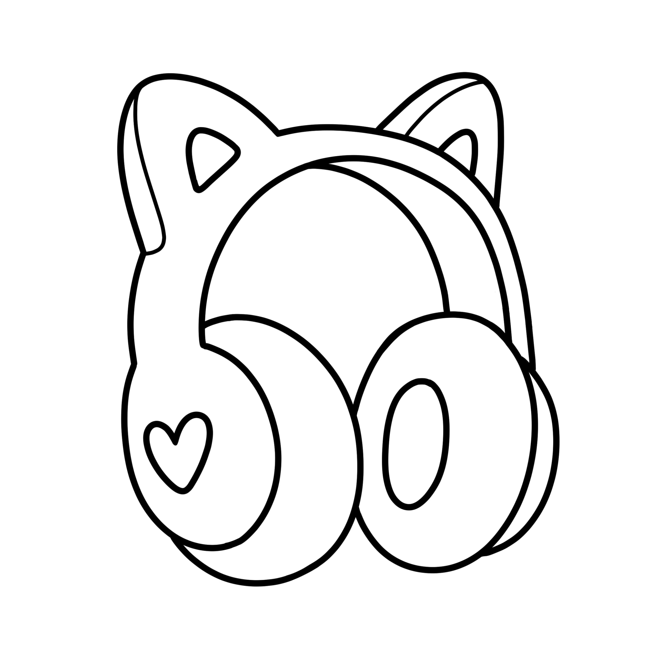 Easy: Cute & Simple Coloring Book for Adults and Kids