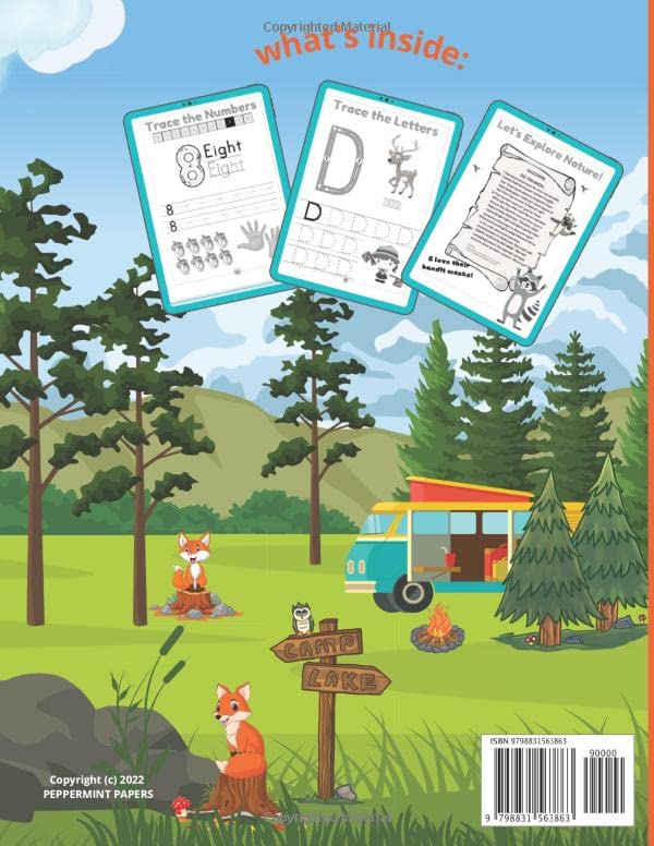 Let's Go Camping! Activity Book for Kids: 75 Fun Activities for Your Little Ones' Outdoor Adventure