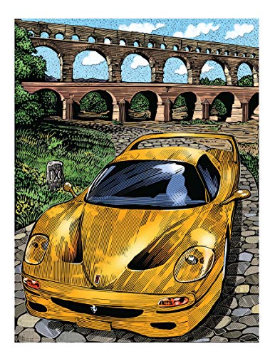 Adult Coloring Cars Coloring Book (Adult Coloring Books: World & Travel)