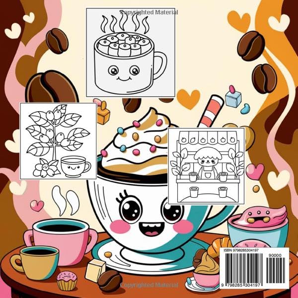 Bold and Easy Coffee Lover Adult Coloring Book: Fun and Relaxing Coffee-Themed Designs with Large Print for Stress Relief, Mindfulness, and Caffeine ... for Coffee Lovers and Adults: Volume Three