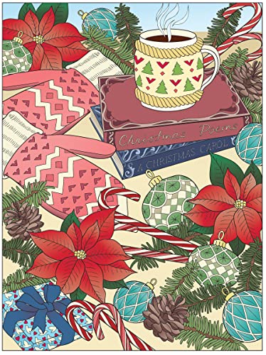 Creative Haven Cozy Christmas Coloring Book (Adult Coloring Books: Christmas)