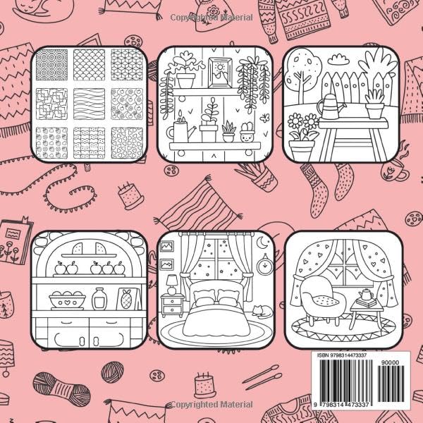 Hygge Place: A Cozy Escape – 40 Illustrations for Relaxation and Creativity