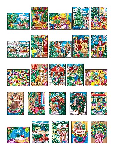 Creative Haven Christmas Color by Number (Adult Coloring Books: Christmas)