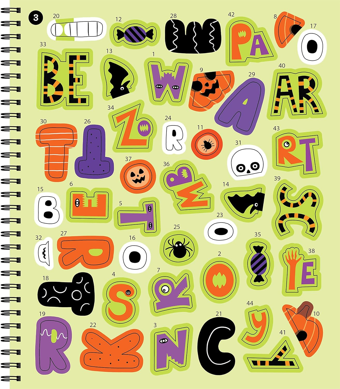 Brain Games - Sticker by Number: Halloween (Trick or Treat Cover) (Volume 2)