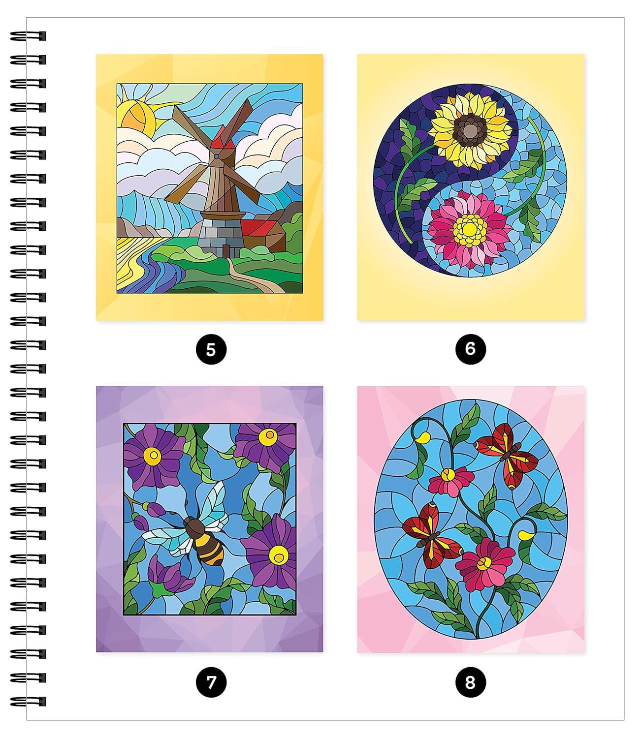 Brain Games - Sticker by Number: Flowers & Nature (28 Images to Sticker)