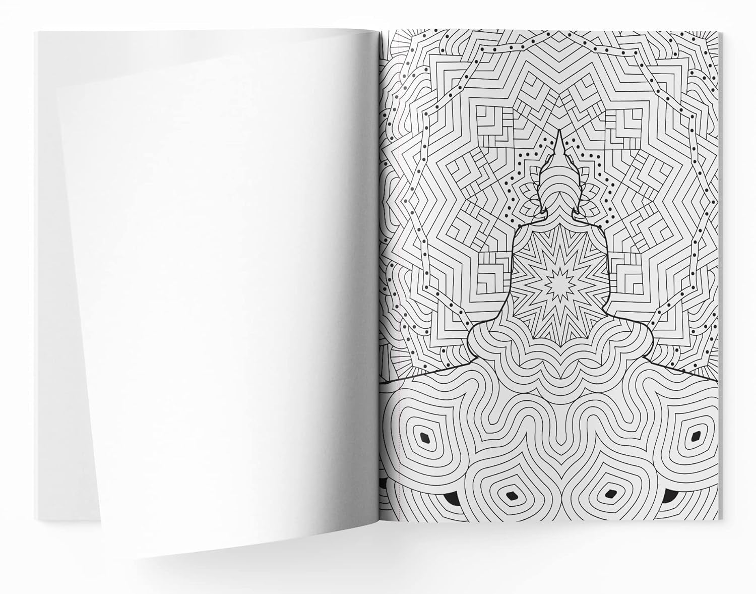 Relaxing Mandala: Coloring Book for Adults