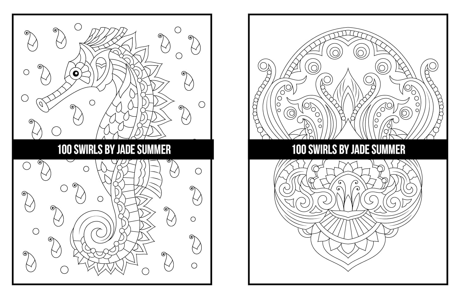 100 Swirls Coloring Book: for Adults with Fun, Easy, and Relaxing Designs