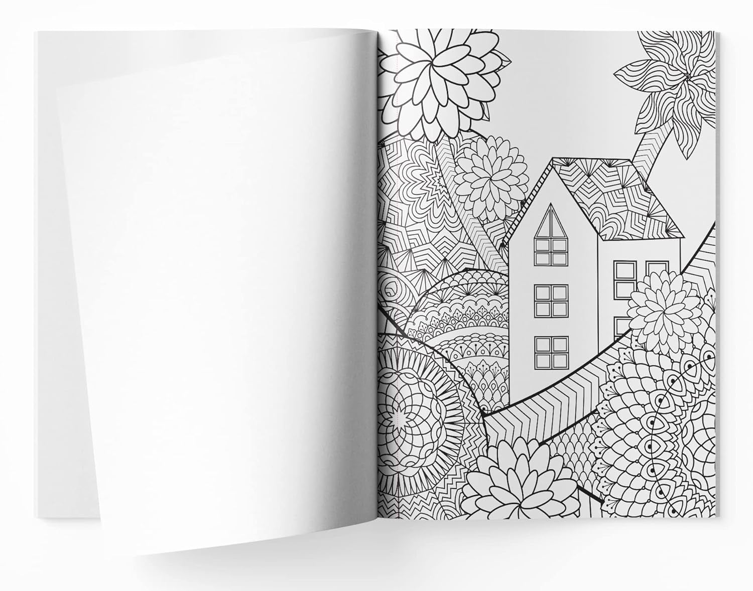 Relaxing Mandala: Coloring Book for Adults