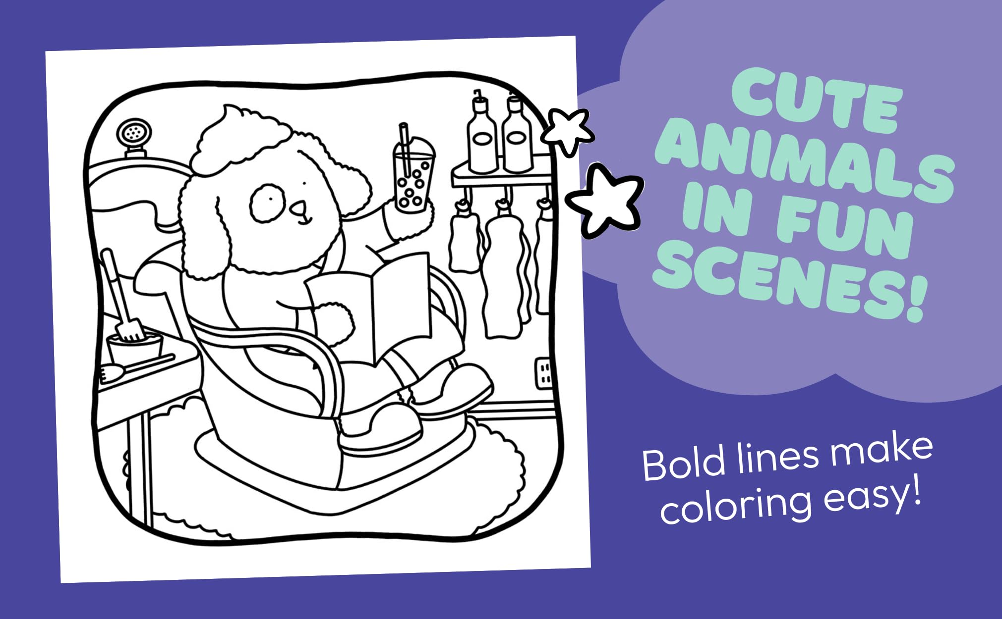 Cozy Coloring Moments For Me: Adult Coloring Book
