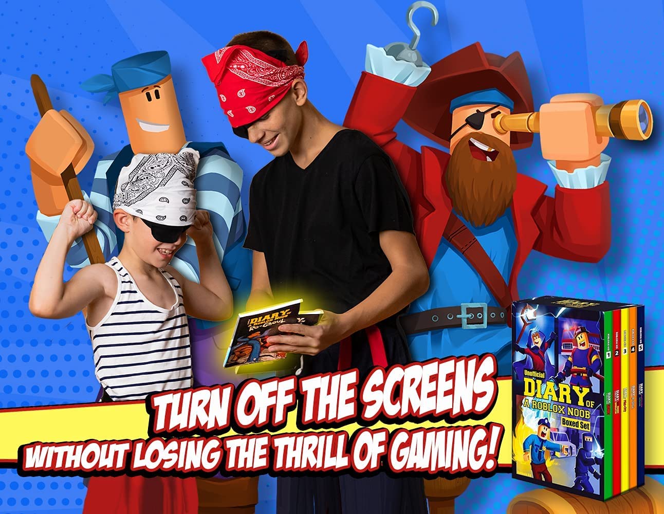 Diary of a Roblox Noob (Part 1): 5 Video Game Adventure Stories - Independent & Unofficial Roblox Series for Boys & Girls [paperback]