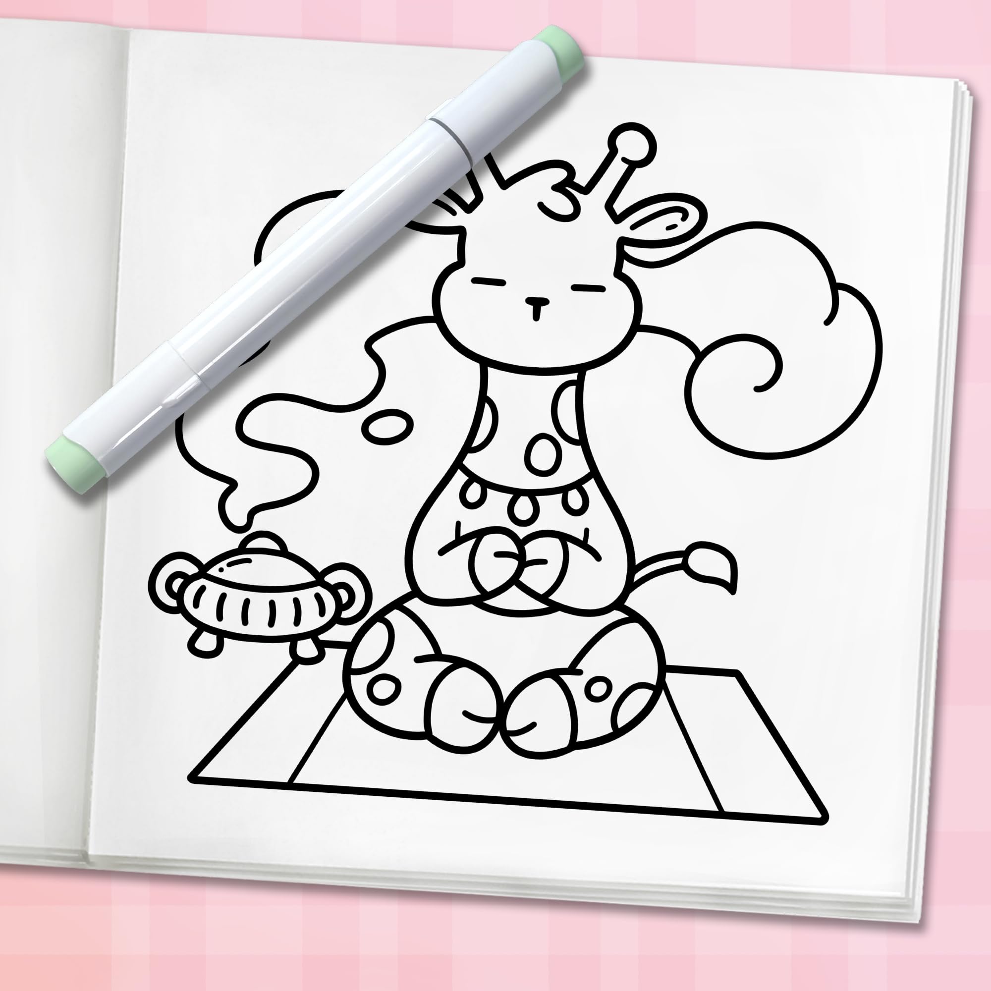 Cozy Animals: Bold and Easy Coloring Book for Adults and Teens with Cute and Simple Characters for Relaxation (Bold and Easy Coloring Books)