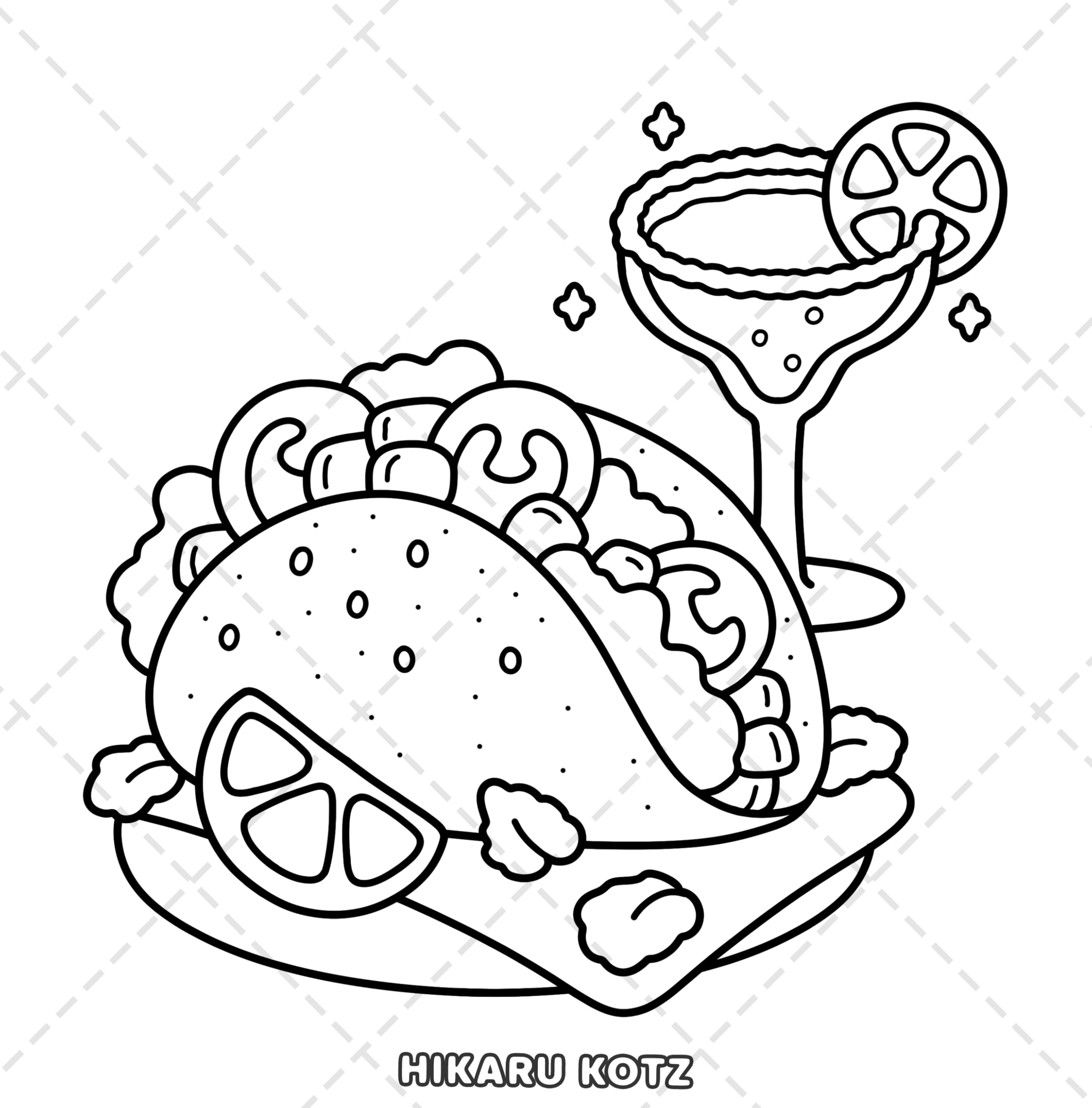 Comfort Food: Bold and Easy Coloring Book for Adults and Teens (Bold & Easy Coloring Book)