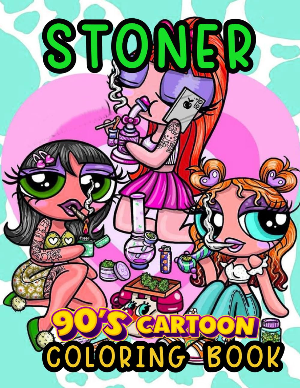 Stoner Coloring Book: Unique Trippy Psychedelic Colouring Pages for Adults