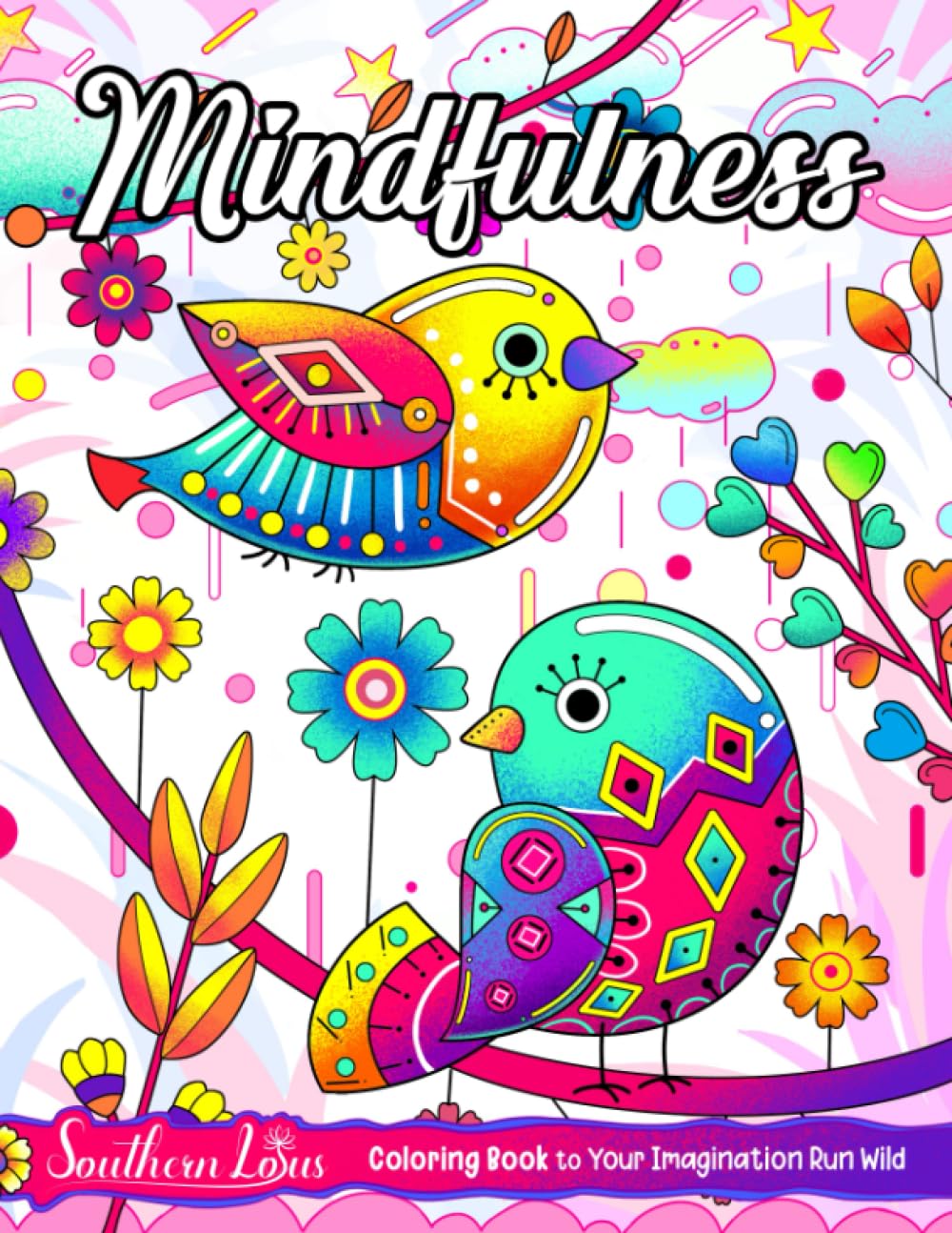 Mindfulness Coloring Book: A Collection of Relaxing and Mindful Illustrations for Adults Women Seniors to Color and Relax, Stress Relieving Designs of Animals, Mandalas, and More