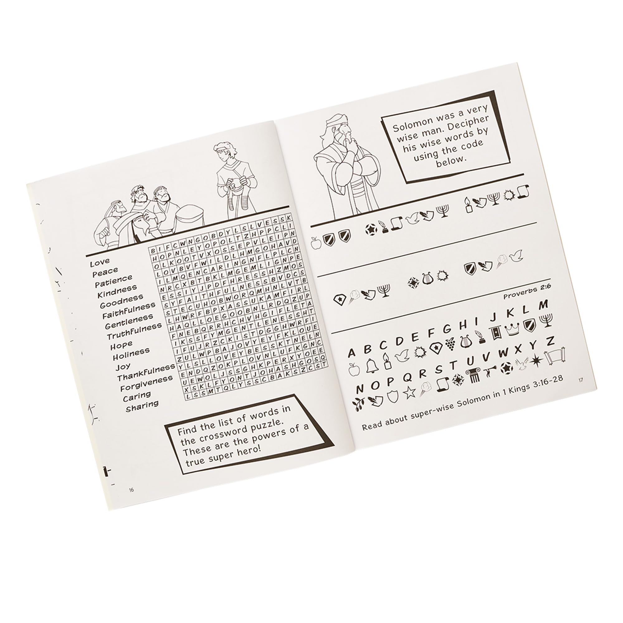 Super Heroes Activity Book: Bible Fun