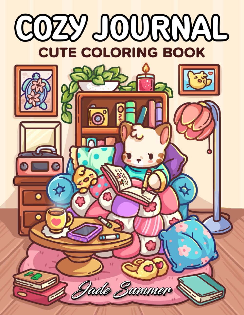 Cozy Journal: A Prompt Journal Coloring Book for Adults and Teens to Inspire Joy, Gratitude, and Mindfulness (Cozy Coloring Books)