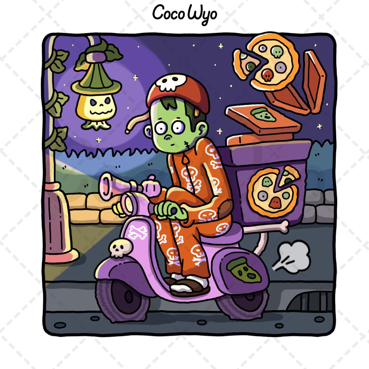 Spooky Cutie: Vol. 2 Coloring Book for Adults and Teens Featuring Lovely Creepy Creatures in Cozy Moments for Relaxation