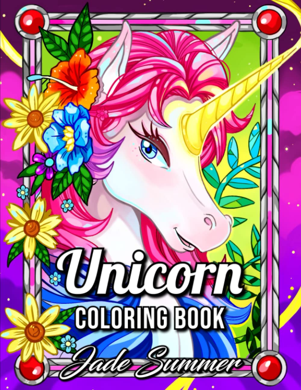 Unicorn Coloring Book: For Adults with Magical Animals, Cute Princesses, and Fantasy Scenes for Relaxation (Unicorn Coloring Books)