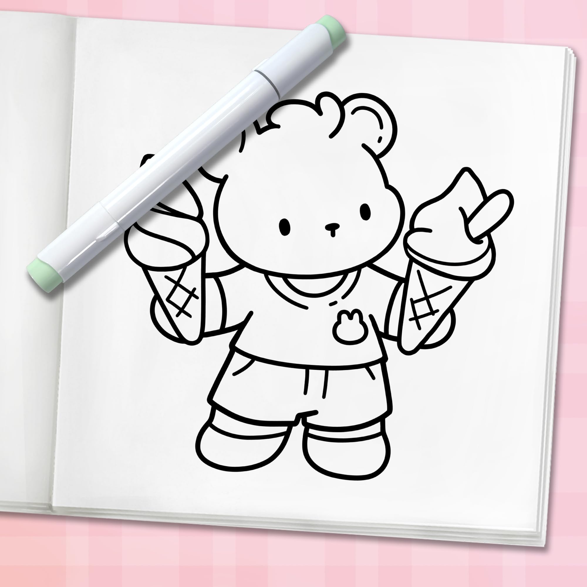 Cozy Animals: Bold and Easy Coloring Book for Adults and Teens with Cute and Simple Characters for Relaxation (Bold and Easy Coloring Books)