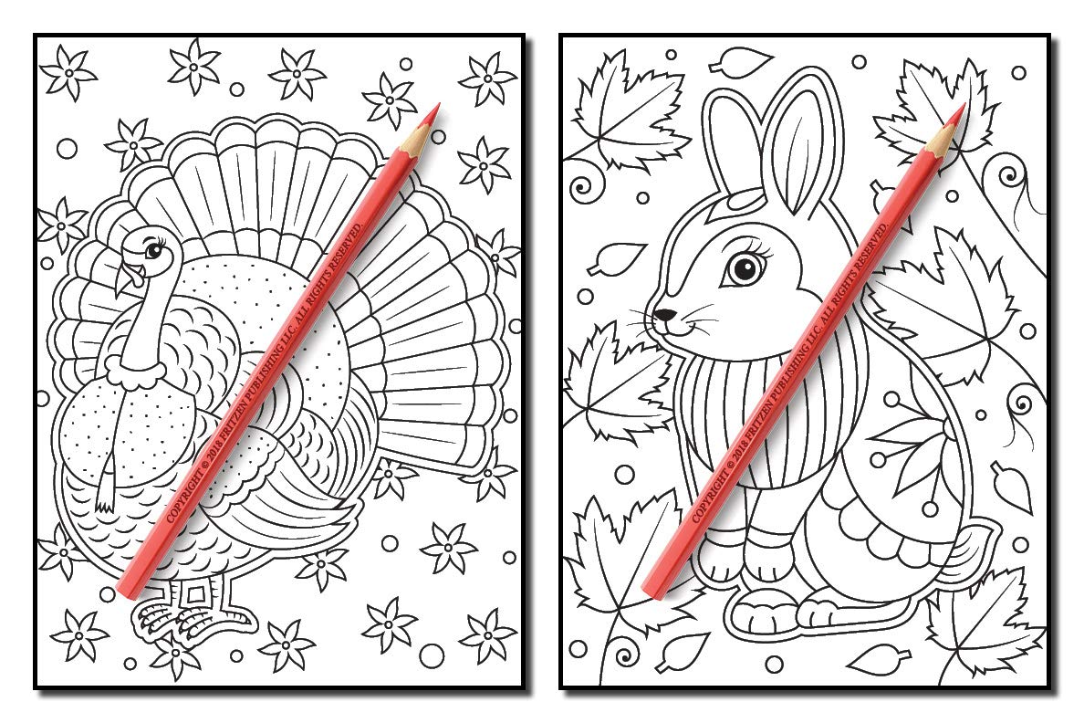 Animals for Beginners: An Adult Coloring Book with Fun, Easy, and Relaxing Coloring Pages
