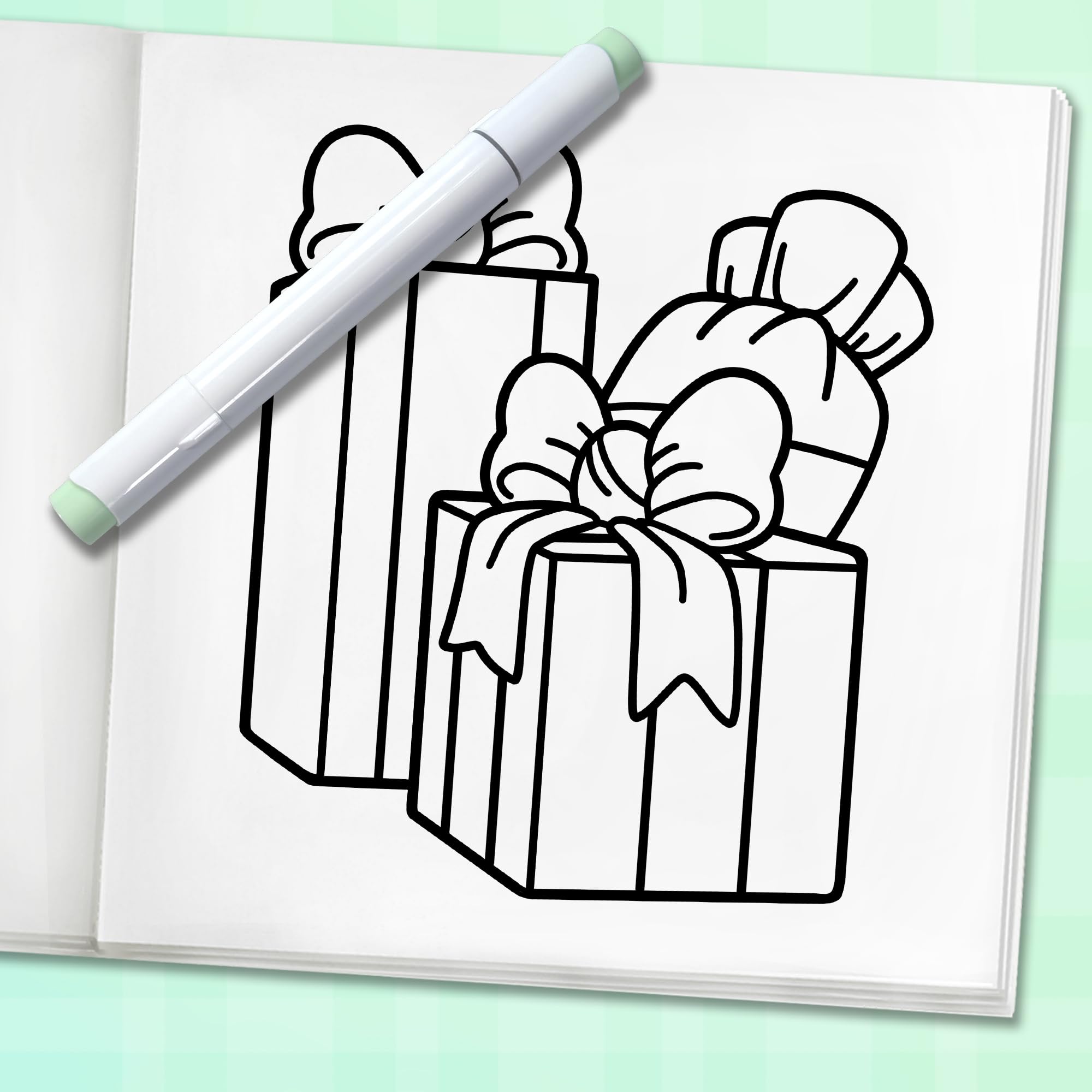 Christmas: Bold and Easy Coloring Book for Adults, Teens, and Seniors with Simple and Relaxing Holiday Designs (Bold and Easy Coloring Books)