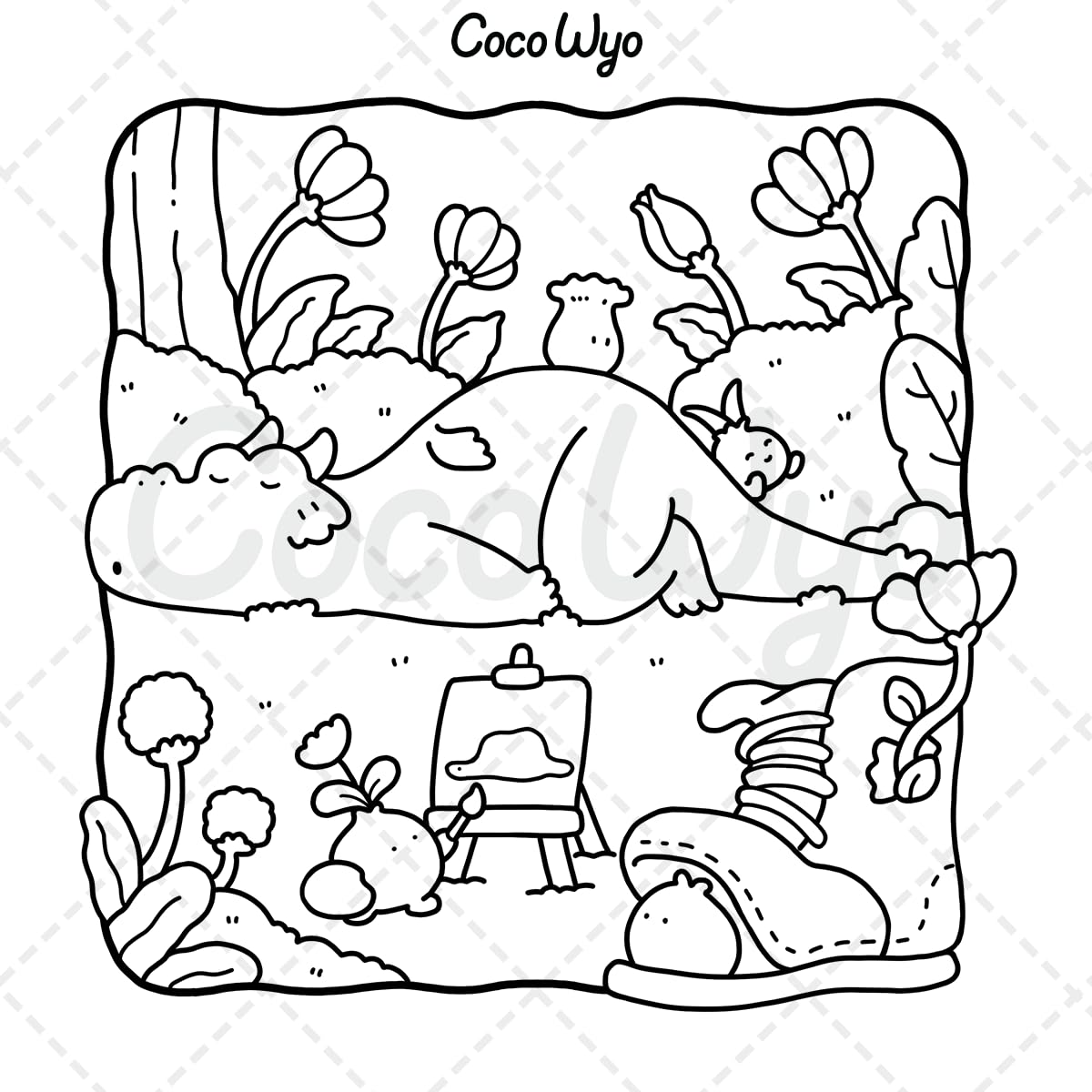 Lala Friends: Coloring Book for Adults and Teens Featuring Dreamy Characters in Imagined Worlds (Cozy & Cute Coloring)