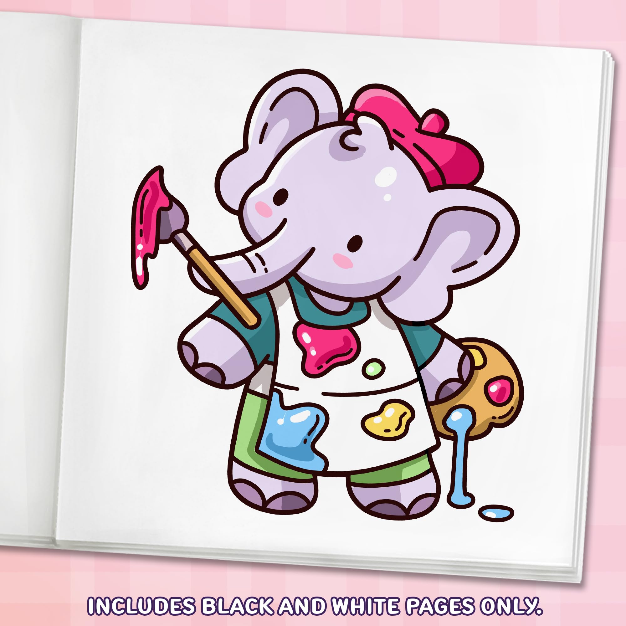 Cozy Animals: Bold and Easy Coloring Book for Adults and Teens with Cute and Simple Characters for Relaxation (Bold and Easy Coloring Books)