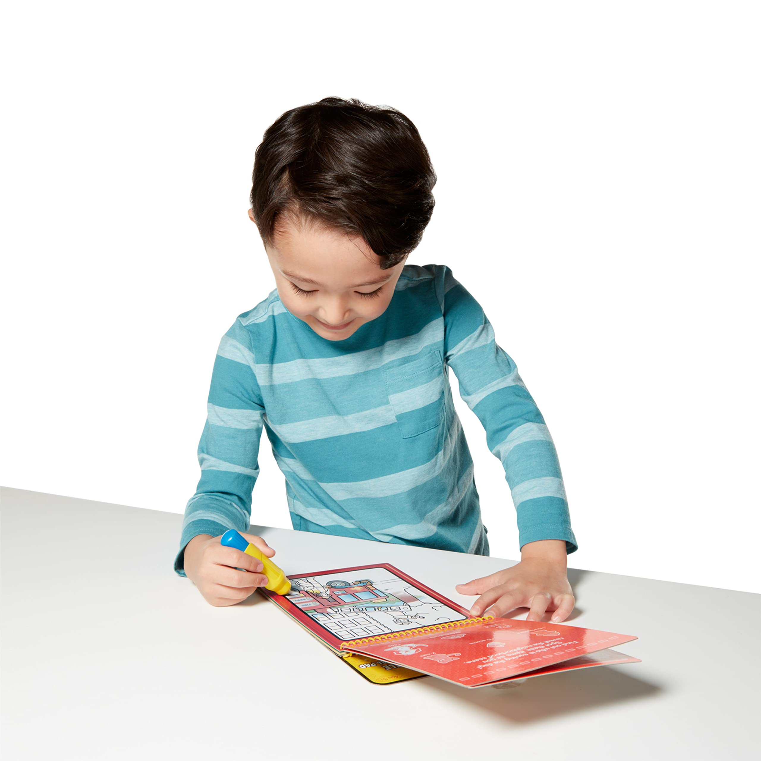 Melissa & Doug On The Go Water Wow! Mess Free Coloring Book, Reusable Water-Reveal Activity Pad, Vehicles, Travel Toys, Party Favors, for Toddlers & Kids Ages 3+ - FSC Certified