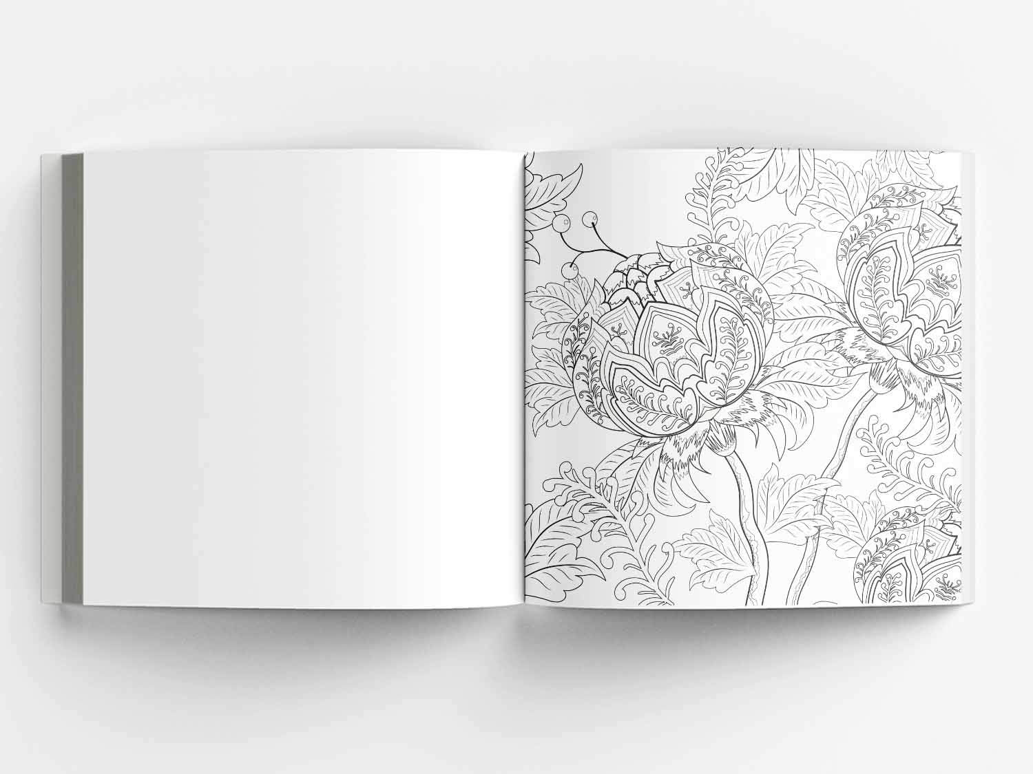 Nature, Garden and Forest: Colouring Books for Adults with Tear Out Sheets (Adult Colouring Book) [Paperback] Wonder House Books Editorial