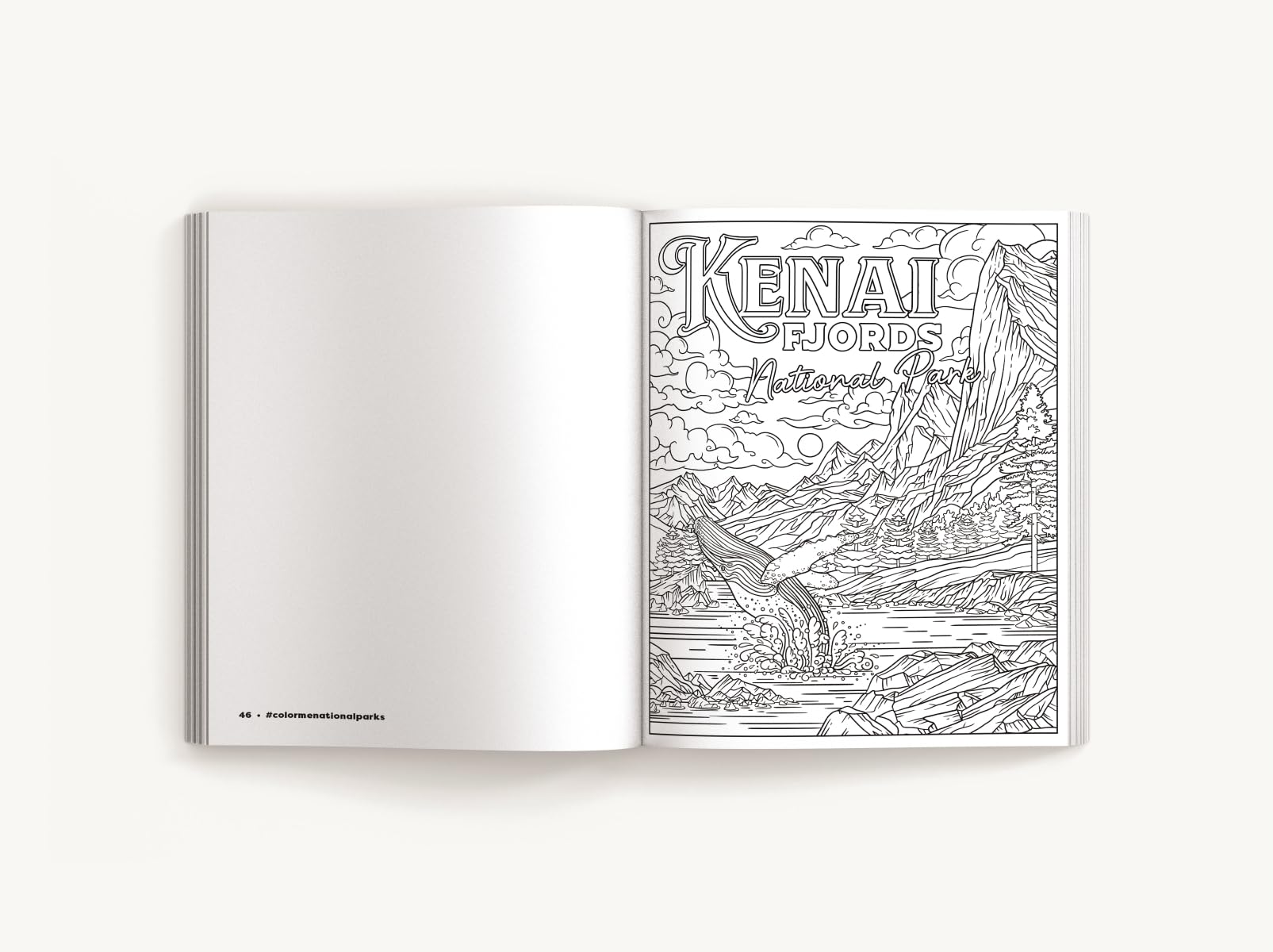 Color Me National Parks: An Adventurous Coloring Book (Color Me Coloring Books)