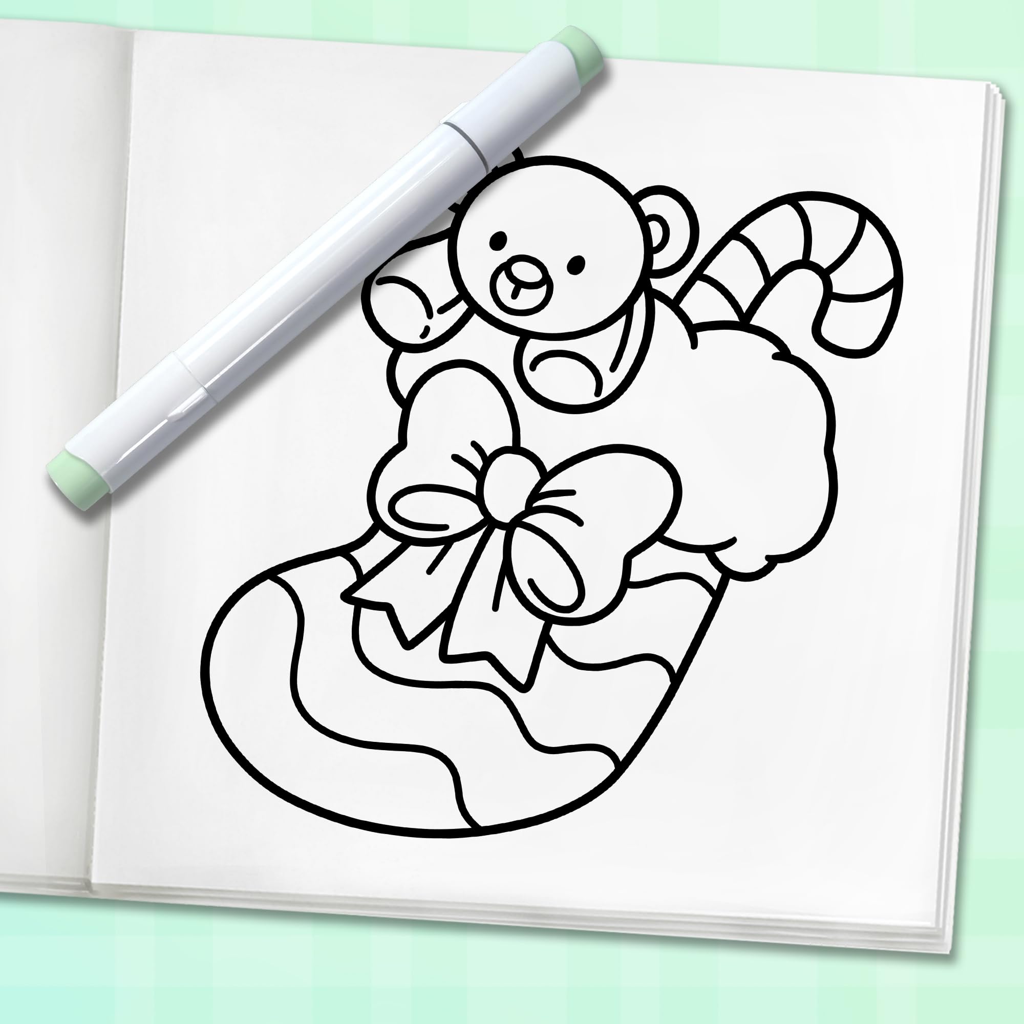 Christmas: Bold and Easy Coloring Book for Adults, Teens, and Seniors with Simple and Relaxing Holiday Designs (Bold and Easy Coloring Books)