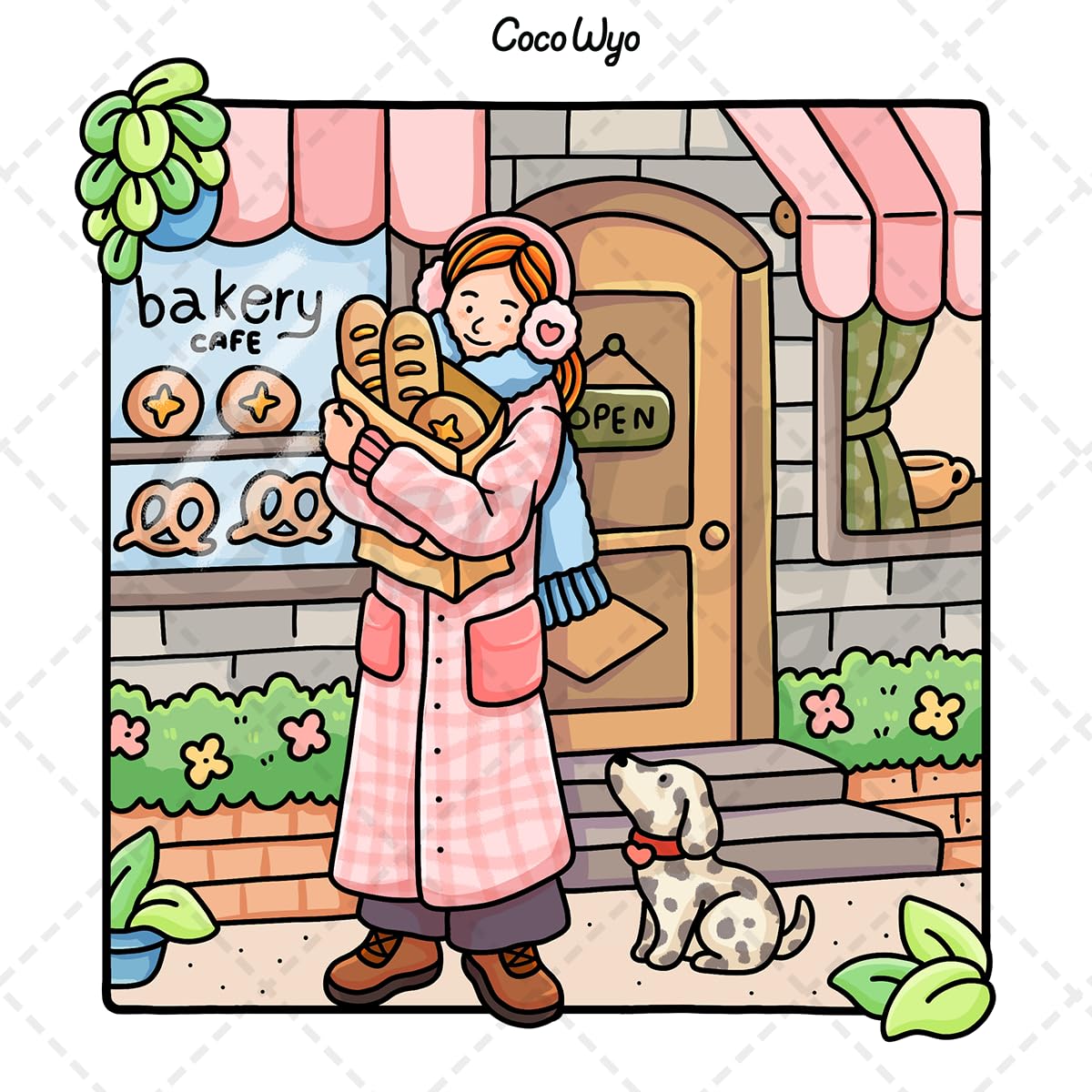 Girl Moments: Coloring Book for Adults and Teens Featuring Cute Cozy Daily Activities for Relaxation (Cozy Spaces Coloring)