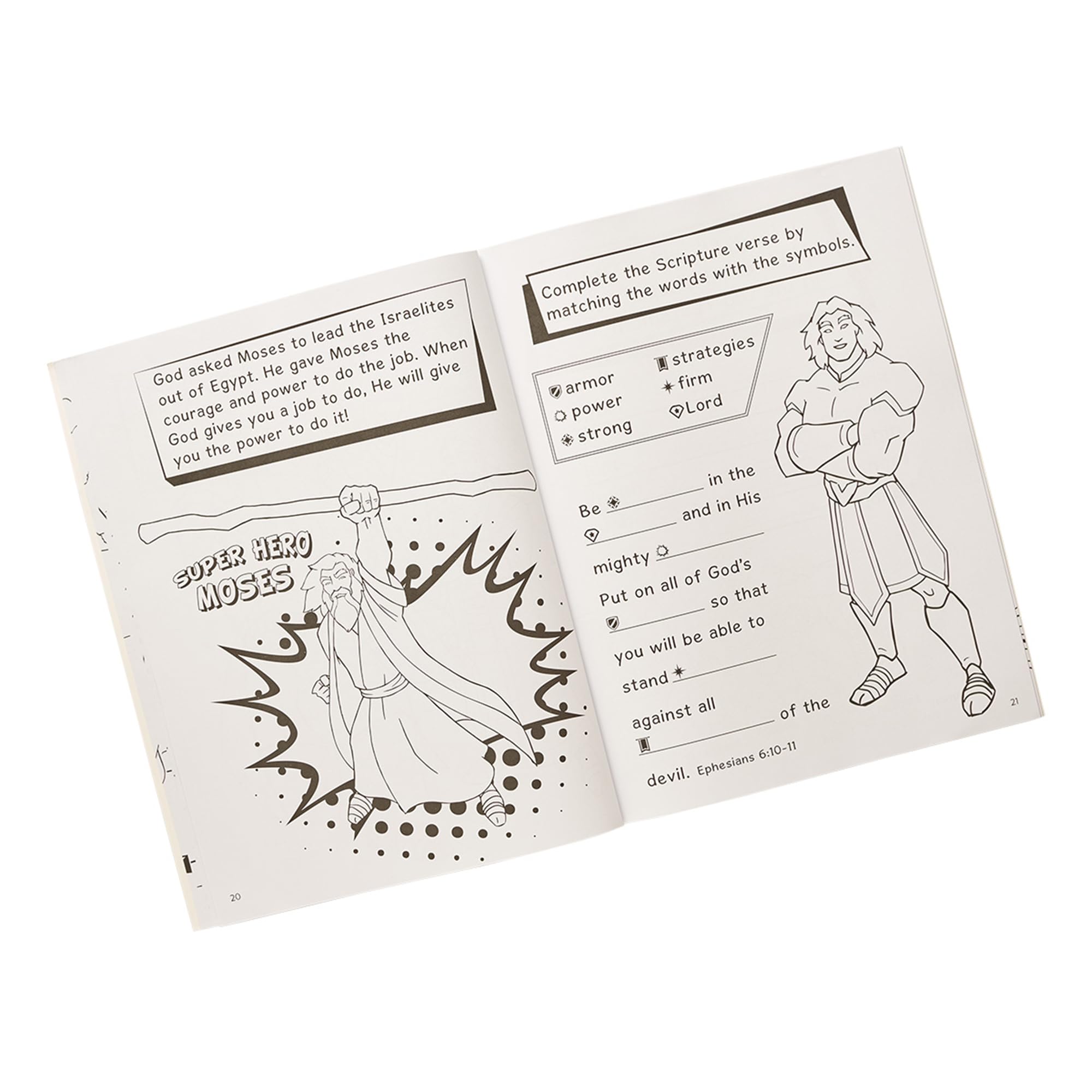 Super Heroes Activity Book: Bible Fun