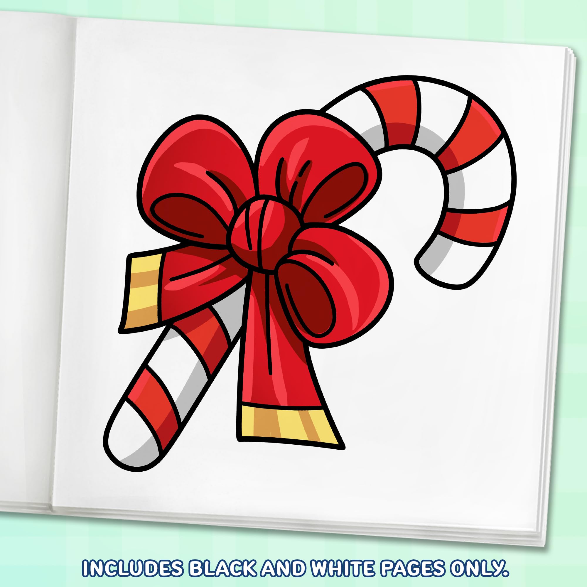 Christmas: Bold and Easy Coloring Book for Adults, Teens, and Seniors with Simple and Relaxing Holiday Designs (Bold and Easy Coloring Books)