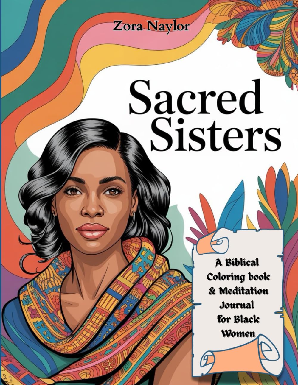 SACRED SISTERS: A Biblical Coloring book & Meditation Journal for Black Women