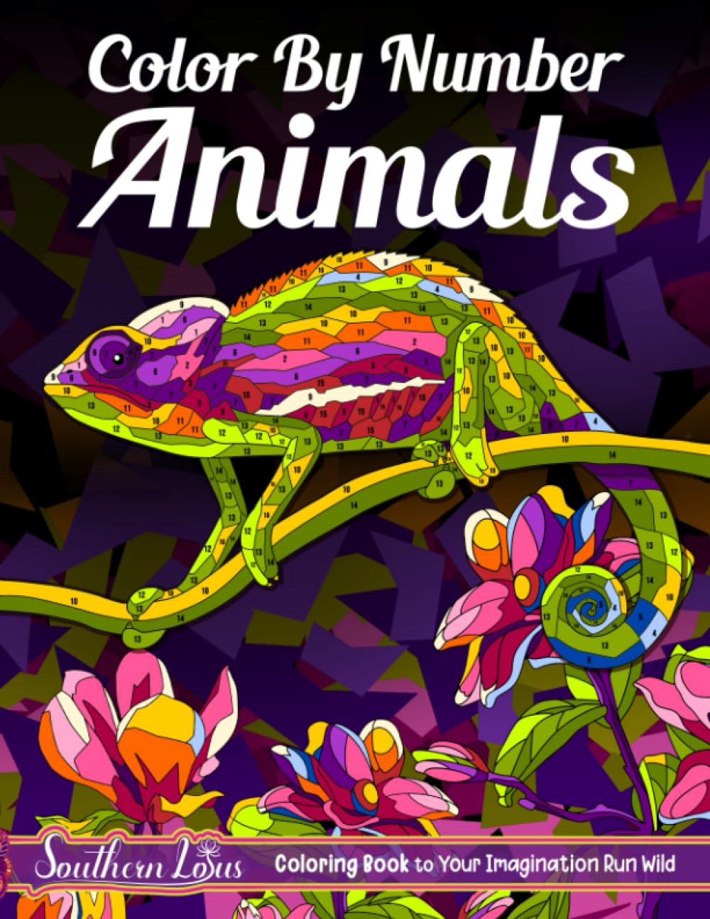 Color by Number Animals: Large Print Animal Coloring Books for Adults to Enjoy Relaxation and Stress Relief, Therapy Activity Color By Numbers Featuring Fish, Lions, Dolphins, and Many More