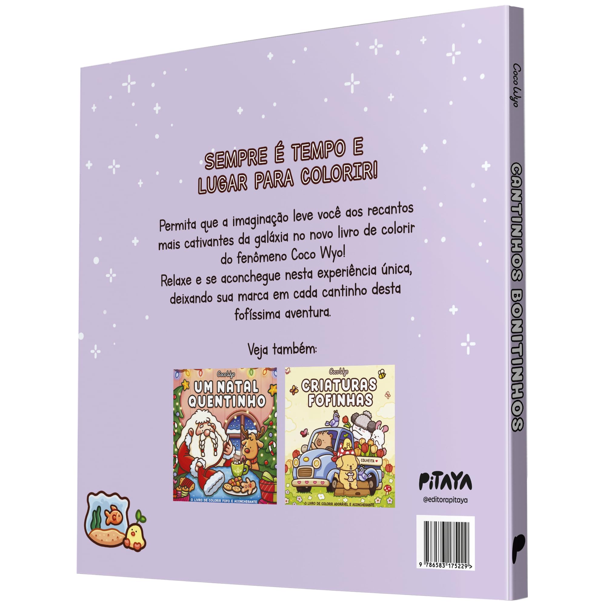 CANTINHOS BONITINHOS (COZY CORNER) – LIVRO DE COLORIR COCO WYO