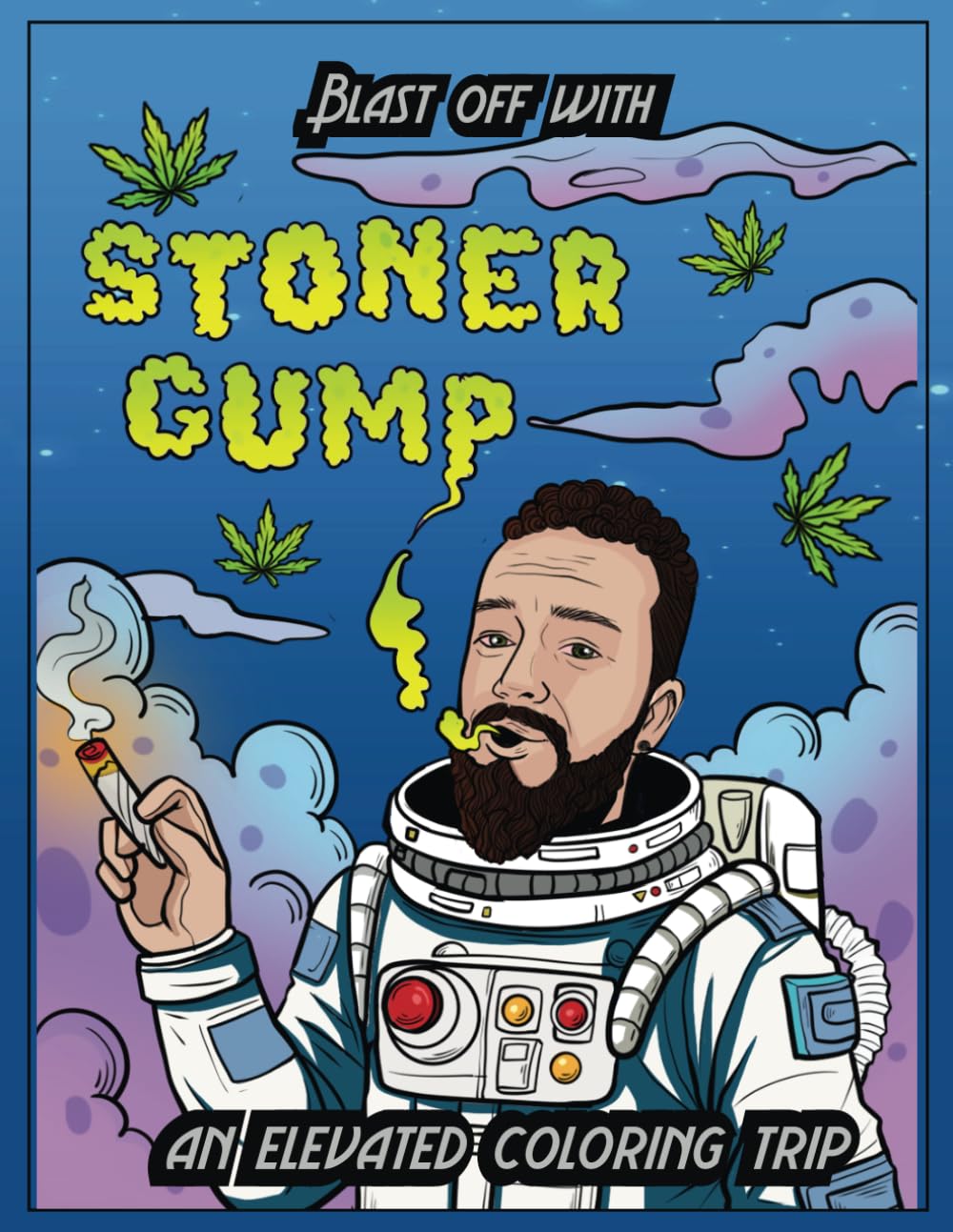 Blast off with StonerGump: An elevated coloring trip