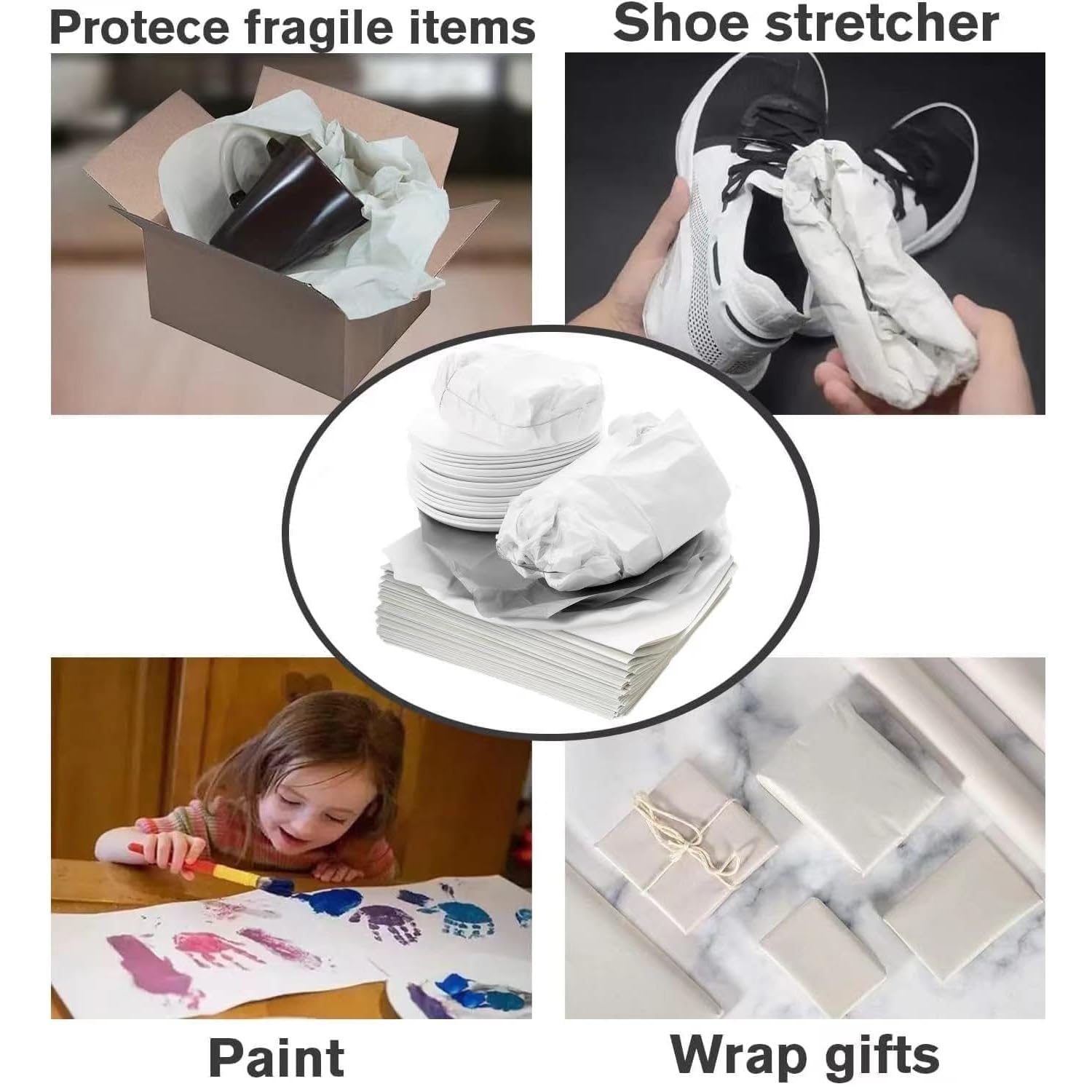Packing Paper, 100 Sheets, 12 x 12 in