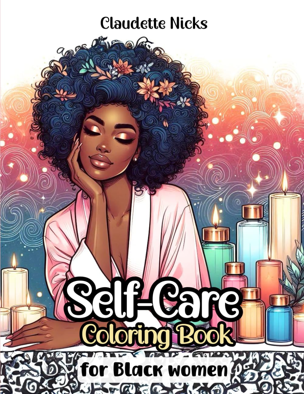 Self-care Coloring Book: for Black Women